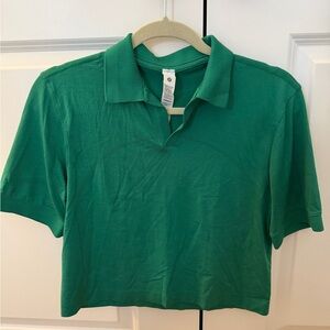 lululemon athletica Green Polo Shirt
